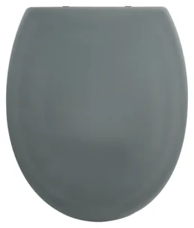 Spirella HARRY WC prkénko tmavě šedé / soft-close / Easy Clip / polypropylen