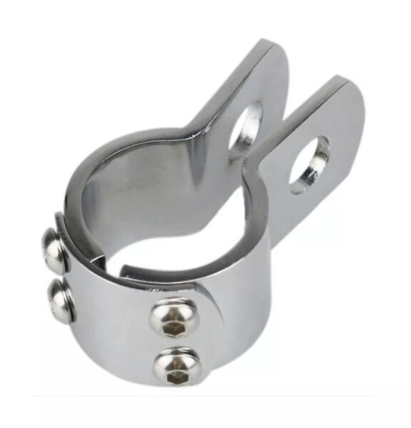 Chromovaná objímka 28mm na padací rám