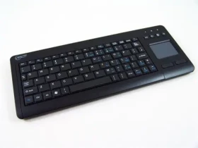 ARCTIC K481 černá / bezdrátová klávesnice s touchpadem / CZ SK / USB / 2x AAA (KBACO-K4810-GBA01)