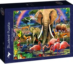 BLUEBIRD Puzzle Africká savana