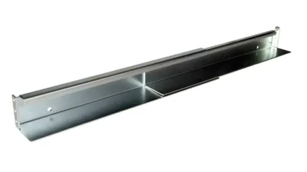 Equip stříbrná / Ližiny pro 19" rack / pro serverové skříně 60–80 cm / hloubka 350 mm (EZR-60-80)