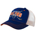 Outerstuff Dětská kšiltovka Edmonton Oilers NHL Lockup Meshback Adjustable
