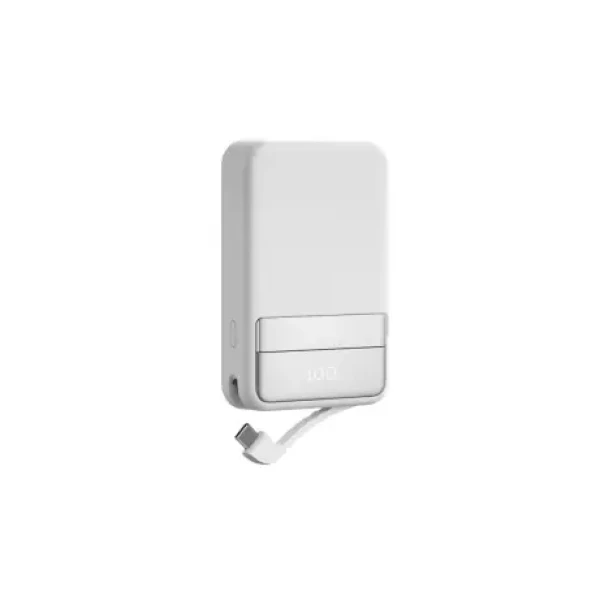 EcoFlow RAPID Magnetic Power Bank 10000mAh stříbrná / Powerbanka / 60W / Qi2 / USB-C / Li-Ion (1ECORAP1000)