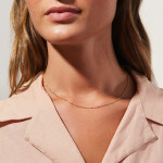 ELENYS Beads Chain – pozlacený náhrdelník 18K žluté zlato Délka: 42+5,5 cm / max. 47,5 cm