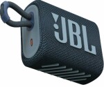 JBL GO 3 modrá / Přenosný reproduktor / Bluetooth / výdrž 5 hodin / IPX7 (JBL GO3BLUE)