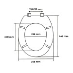 WC sedátko AWD Interior polypropylen Rumba 1060 AWD02181060
