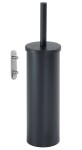 Gedy - FLIP WC štětka závěsná, systém Lift&Clean, černá mat 52330314