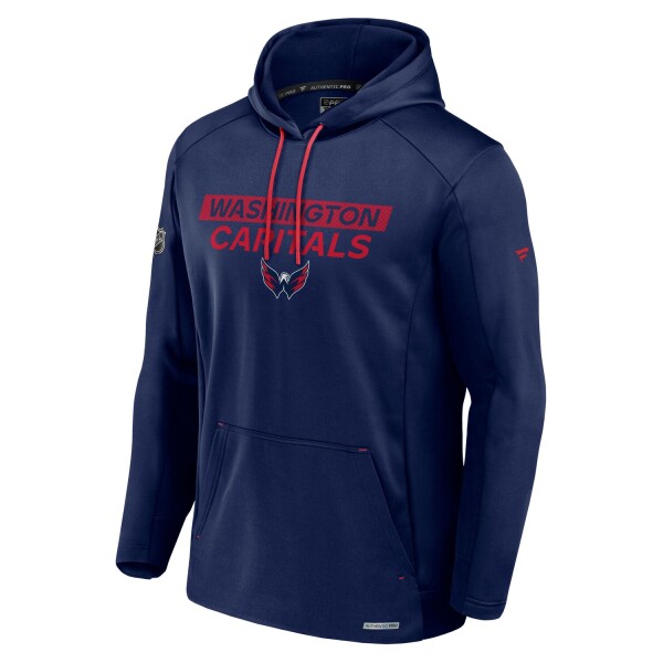 Fanatics Pánská mikina Washington Capitals NHL 2024 25 Authentic Pro Rink Tech Hoodie Velikost: S