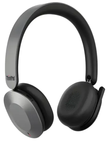 Lenovo DualMode Aura 8550 šedá / Bezdrátová sluchátka / BT 5.3 / USB-A / ANC / Microsoft Teams (4XD1V23301)