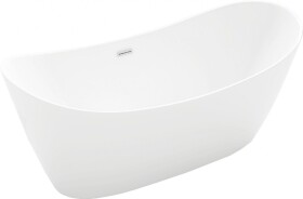 MEXEN - Montana volně stojící vana 150 x 75 cm bílá bez krytky přepadu a zátky 52011507500-SS
