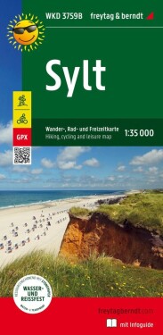 Sylt 1:35 000 / turistická a cykloturistická mapa s informačním průvodcem
