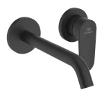 Ideal Standard Cerafine Nuovo - Umyvadlová baterie pod omítku | 2-otvorová instalace | hedvábná černá (BD776XG)