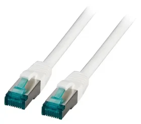 EFB bílá / Patch kabel / Cat6a S/FTP / RJ45-RJ45 / 20 m / LSZH / 500 MHz (MK6001.20W)