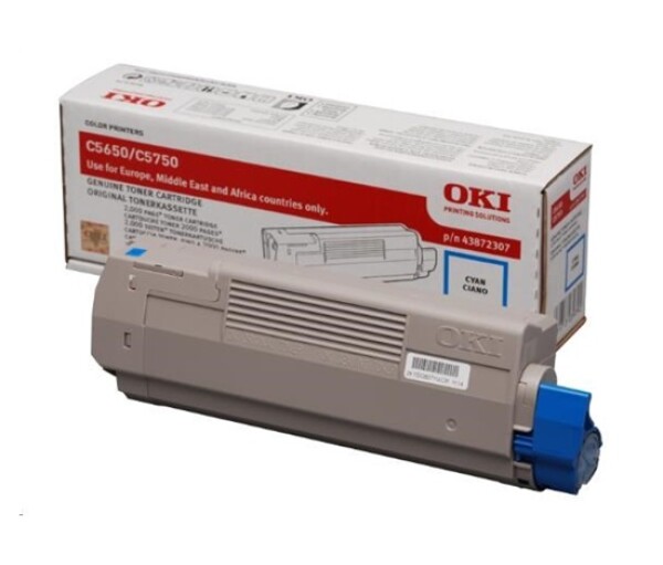 Oki Toner Cyan do C5650/C5750 (2 000 stránek) EDF_661001