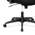Kancelářská židle, houpací mechanismus, černá síťovina, KA-B1013 BK