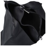 Trendy dámský koženkový set kabelek Lusiana, tmavě modrý