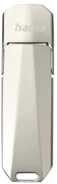 Hama USB Uni-C Deluxe 32 GB stříbrná / Flash disk / USB-C 3.1 / čtení: až 70 MBs (182498)