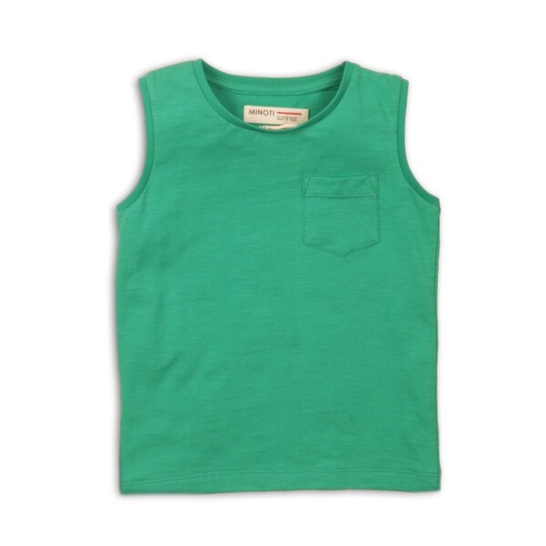 Tílko chlapecké, Minoti, 1VEST 7, zelená - 74/80 | 9-12m