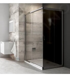 RAVAK - Blix Sprchové dveře BLRV2K 110 cm, lesklý hliník/transparentní sklo 1XVD0C00Z1