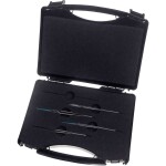 TOOLCRAFT 816747 sada pinzet, 4dílná, SS SA, 2a SA, 7 SA, 3c SA, plochá-kulatá, ve tvaru srpu, zahnutý 55°, špičatá, špi