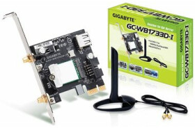 GIGABYTE GC-WB1733D-I / Intel 9260 / PCIe x1 karta / BT+Wi-Fi / 802.11ac / včetně antény (GC-WB1733D-I)