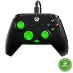 Turtle Beach Rematch Core černo-zelená / Herní ovladač / drátový USB-C / 2,5 m / XBOX X/S/XBOX ONE/W10 (TBC-2003-55)