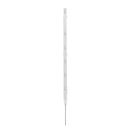 Plastový sloupek pro elektrický ohradník, délka 86 cm, 6 oček, bílá