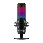 HyperX QuadCast S USB černá / stolní mikrofon / RGB podsvícení / anti-vibrační držák (4P5P7AA)