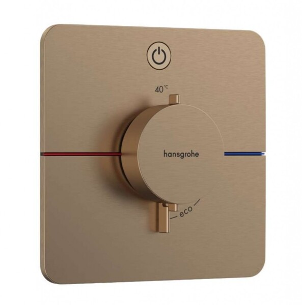 HANSGROHE - ShowerSelect Comfort Termostatická baterie pod omítku, kartáčovaný bronz 15581140