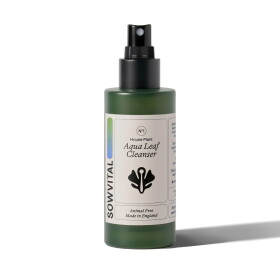 Sowvital Čistič listů pokojových rostlin 100 ml, zelená barva, sklo