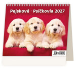 Kalendář stolní 2027 - MiniMax Pejskové