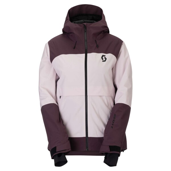 SCOTT Jacket W's Ultimate Dryo 10, Wax Pink/Cocoa Red (vzorek) velikost: M
