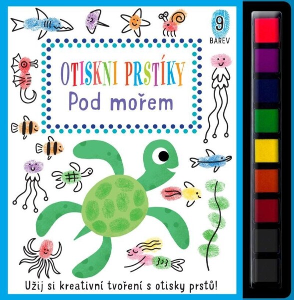 Pod mořem - Otiskni prstíky - Elizabeth Golding