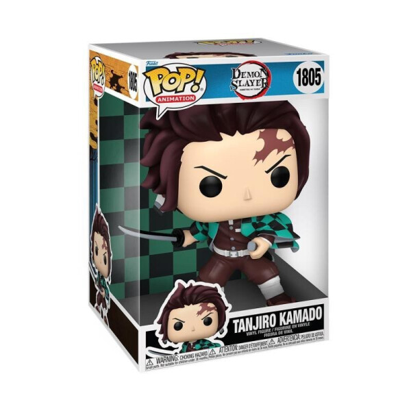 Funko POP Jumbo: Demon Slayer - Tanjiro Kamado #1805