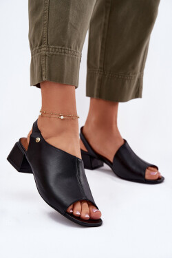 Sandály na podpatku model 215343 Step in style 36