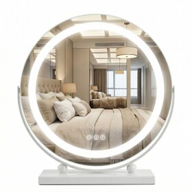 REA - Zrcadlo LED MAKE-UP White 40 cm HOM-12019