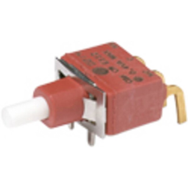 C & K Switches, E112LYCQE tlačítko, 6.35 mm, 125 V, 28 V/DC, 4 A, 1 ks