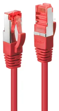 Lindy Cat6 S/FTP červená / Patch kabel / RJ-45 / 3 m / 250 MHz (47735)