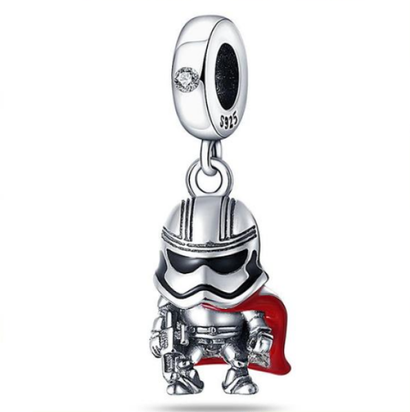 ELENYS Royal Fashion stříbrný přívěsek Star Wars Marvel Stormtrooper