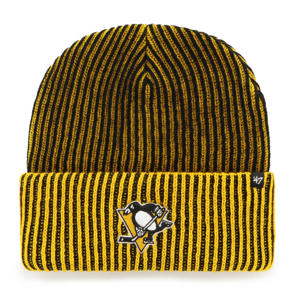 47 Brand Pánská Zimní Čepice Pittsburgh Penguins Cold Snap ’47 Cuff Knit