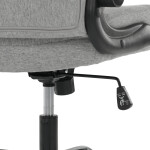 Kancelářské křeslo, houpací mechanismus, šedá látka, KA-K3104 GREY