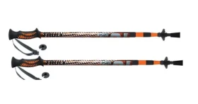 TRULY PAMIR 3-dílné pár oranžová / Trekingové hole / hliník / 65/110-135 cm / Antishock