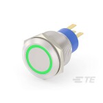 C & K Switches U811J85W3GE223 tlačítko 120 V, 28 V/DC 1 A 1x zap/(zap) červená (š x v) 15.24 mm x 12.70 mm 1 ks Bulk