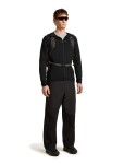 Pánská merino mikina ICEBREAKER Mens 150 MerinoFine Ace LS Zip Hoodie, Black velikost: XXL