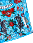 Cyklodres CYCOLOGY Winter Ashanti, blue, pánský, dlouhý rukáv (Motiv Ashanti, velikost S)