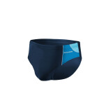 Pánské plavky slipy 402 - Sesto Senso černá s červenou 3XL