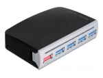 Delock 4 portový USB 3.0 Hub - 1 port USB napájení interní nebo externí (61898)