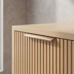 REA - Koupelnová skříňka pod umyvadlo Core 80cm Beige REA-M0407