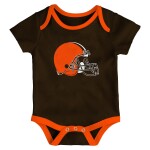 Outerstuff Dětské body Cleveland Browns NFL Champ Baby Body-Set (3 ks)
