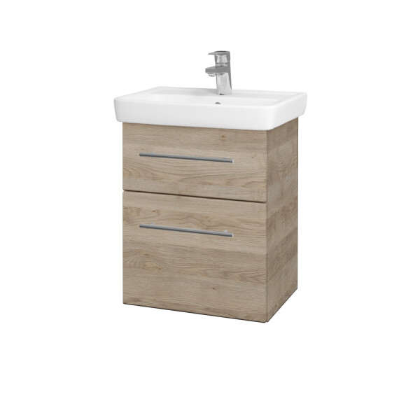 Dřevojas - Umyvadlová skříňka GO SZZ2 50 - D17 Colorado / Úchytka T02 / D17 Colorado 204457B